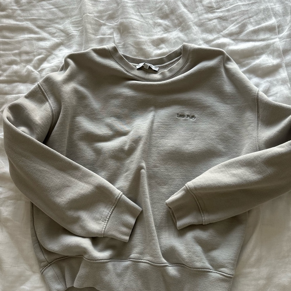 Michelle Choi’s Little Puffy Brand - Grey Blue Sweater